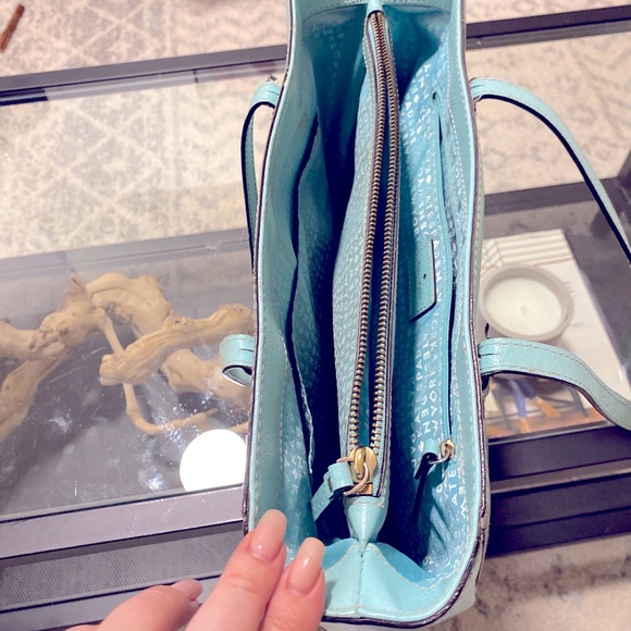 Kate Spade Teal Purse - Picture 7 of 7